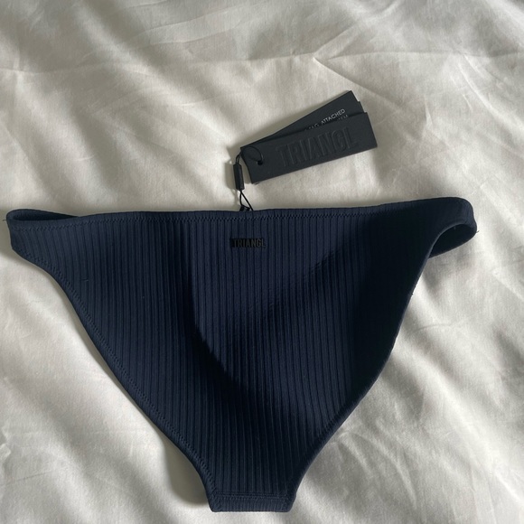 Navy blue Triangl brand neoprene bikini bottoms. New with tags. - Picture 3 of 3